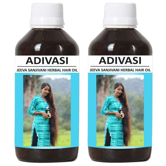 🌿 Adivasi Herbal Hair Oil